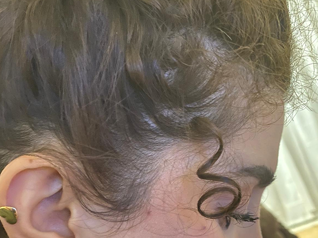 Haar nach der KORALLS Routine