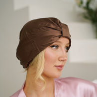 Seidenhaube aus Maulbeerseide | Knot Style (S/M)