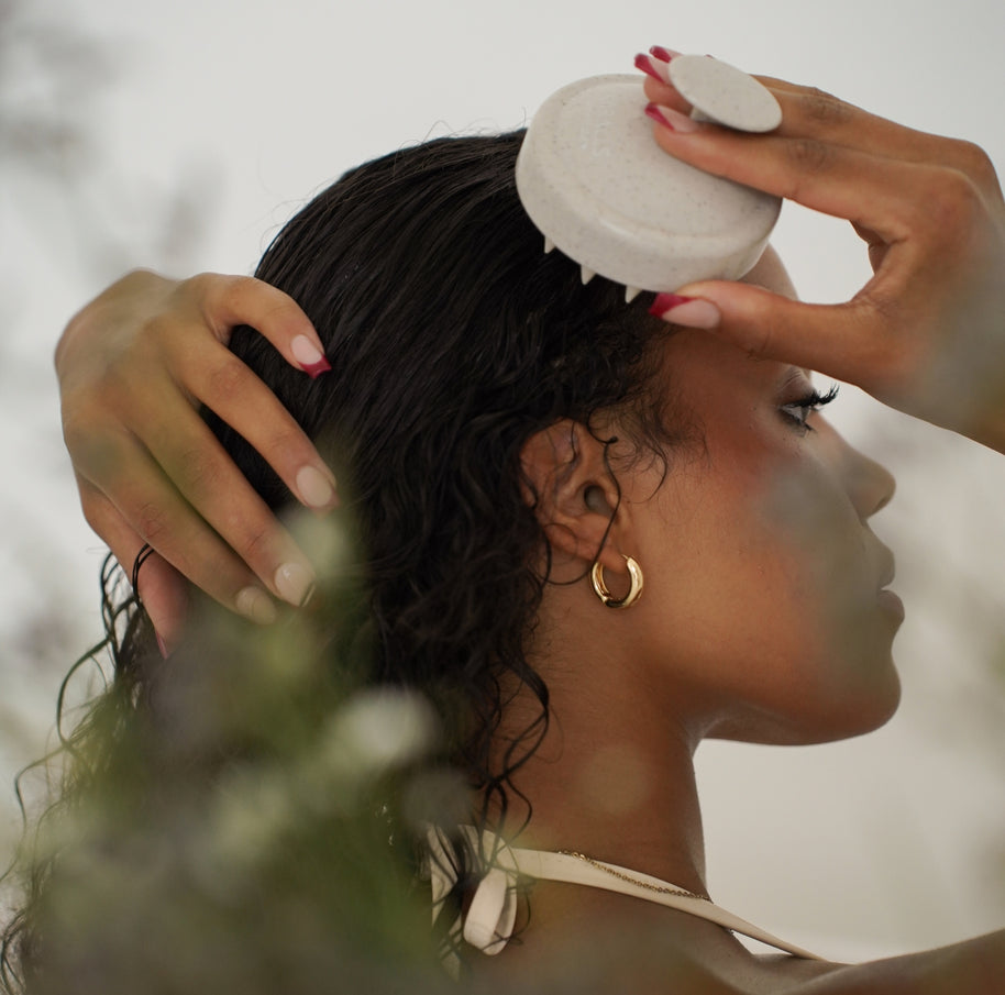 Weizenstroh Scalp Brush