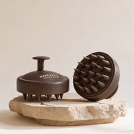 Kokosfaser Scalp Brush - Espresso Braun
