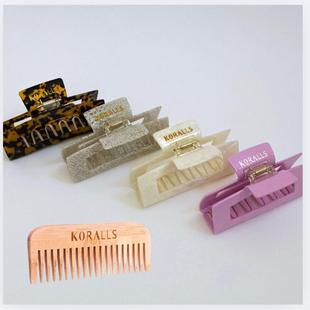 Haarkamm + Haarklammern